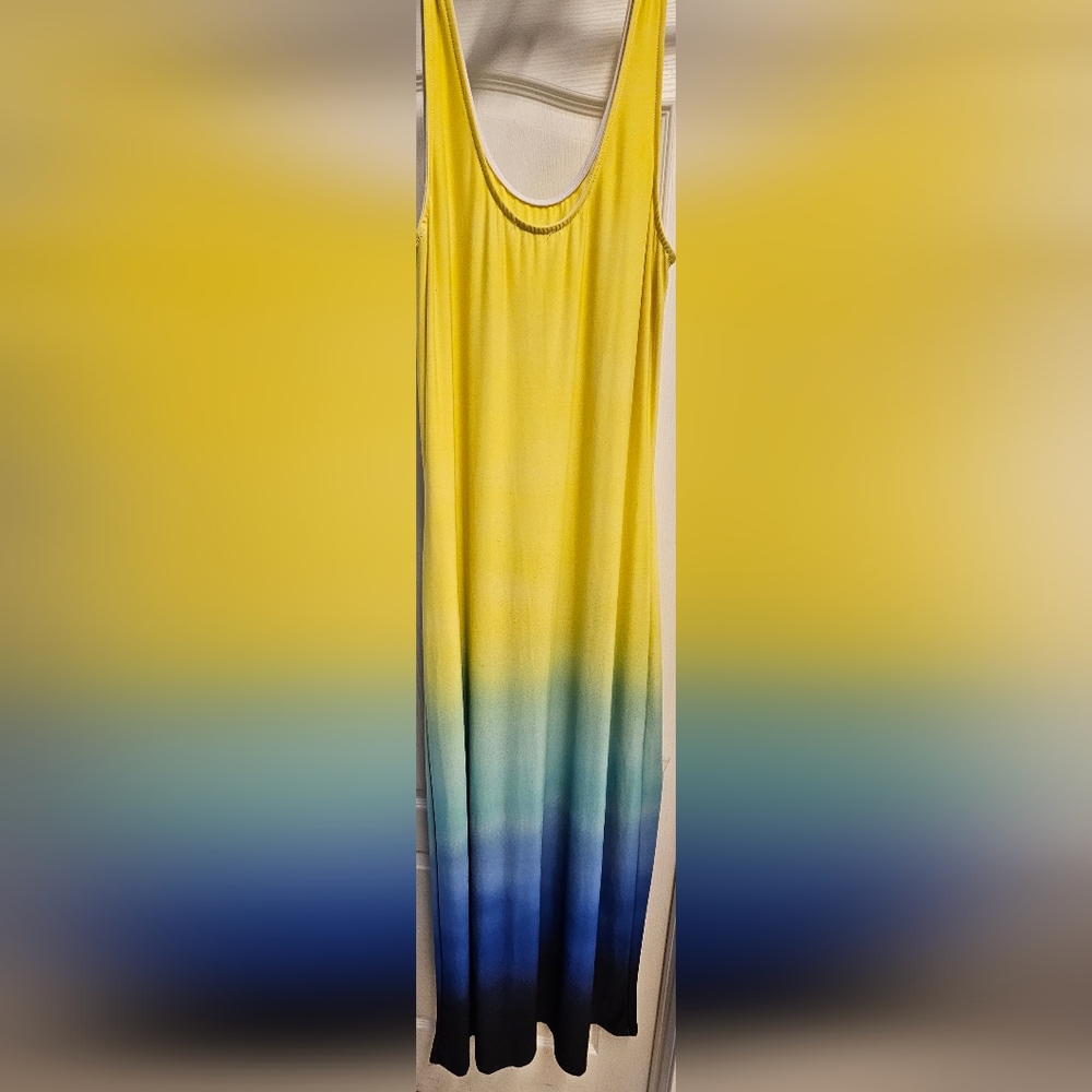 Quum Shop Ombre Maxi Dress